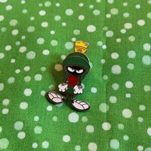 Marvin the Martian Enamel Pin 👽 Looney Tunes Warner Bros Store 90s